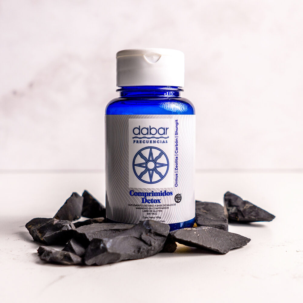 Comprimidos Detox Ormus Zeolita Shungit Carbón Activado