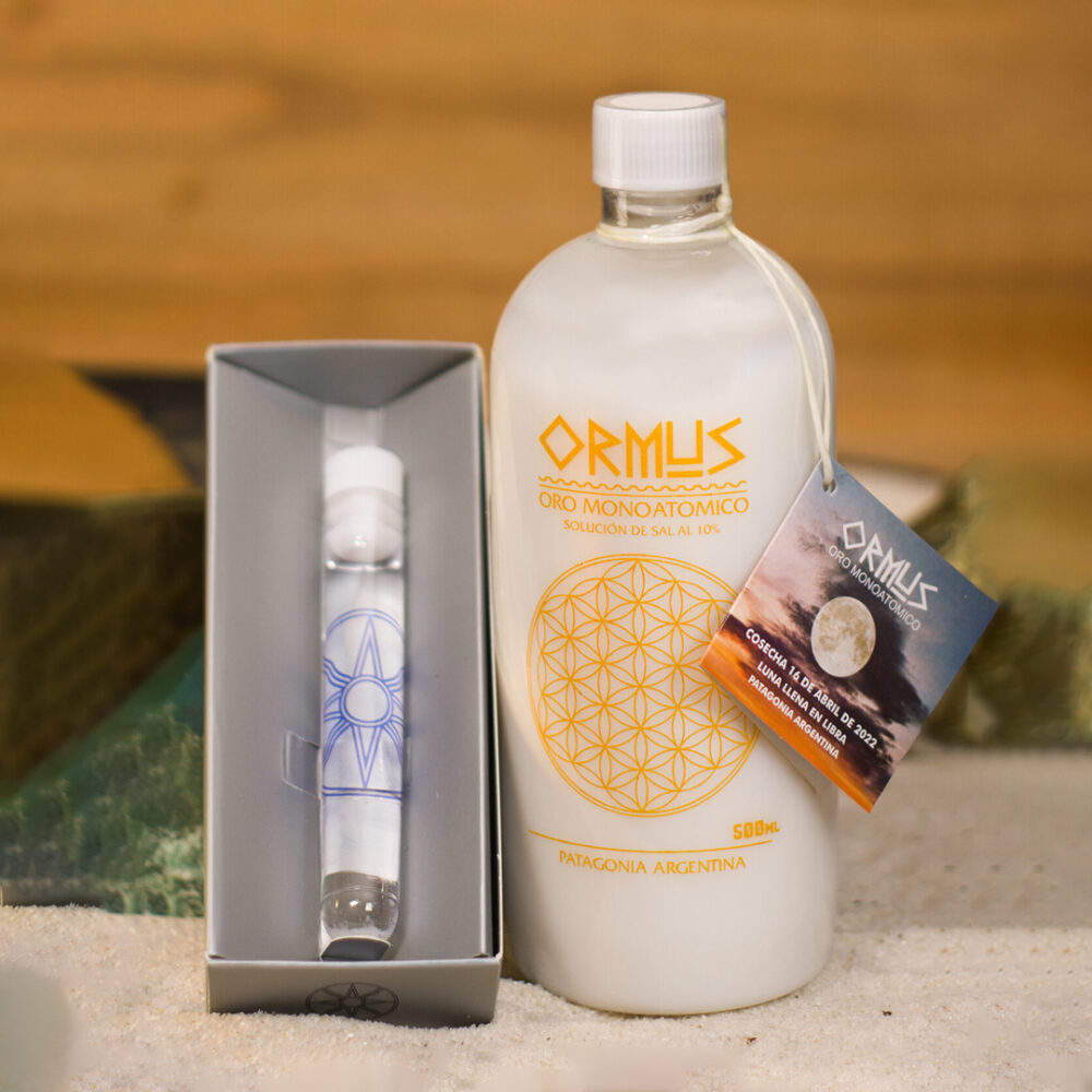 Ormus Oro Monoatómico 500ml + Lápiz de salud